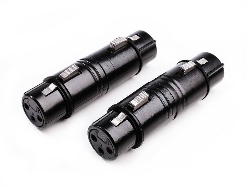 Monkey Banana Solid Link Adapter XLR-F / 2 Stück Multimedia-Technik Audioadapter