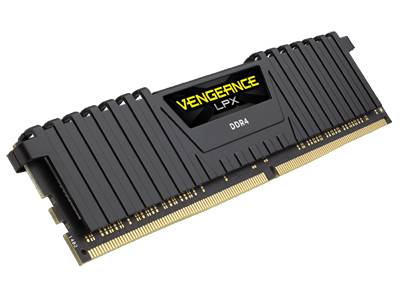 DDR4 16GB PC 2666 CL16 CORSAIR KIT (2x8GB) VENGEANCE Black retail Multimedia-Technik Speichermodule