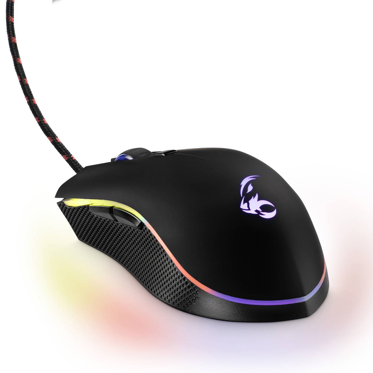 MediaRange Gaming-Maus 9-Tasten bis 4000dpi LED Beleuchtung Eingabe / Ausgabe Mäuse & Tastaturen
