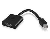 ICY BOX IB-AC538a 0,15 m Mini DisplayPort HDMI Schwarz Multimedia-Technik Adapter
