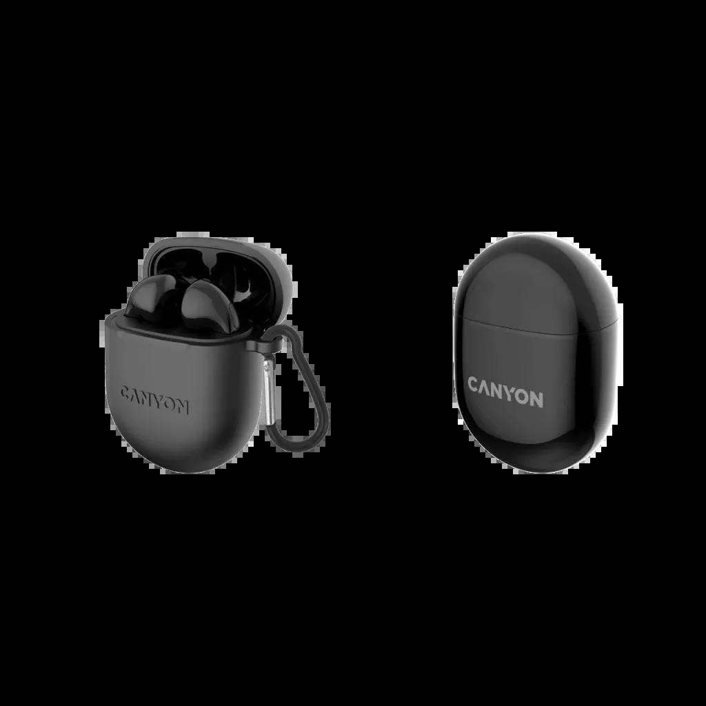 Canyon Bluetooth Headset TWS-6 Gaming Mode/BT 5.3 black retail Multimedia-Technik wireless