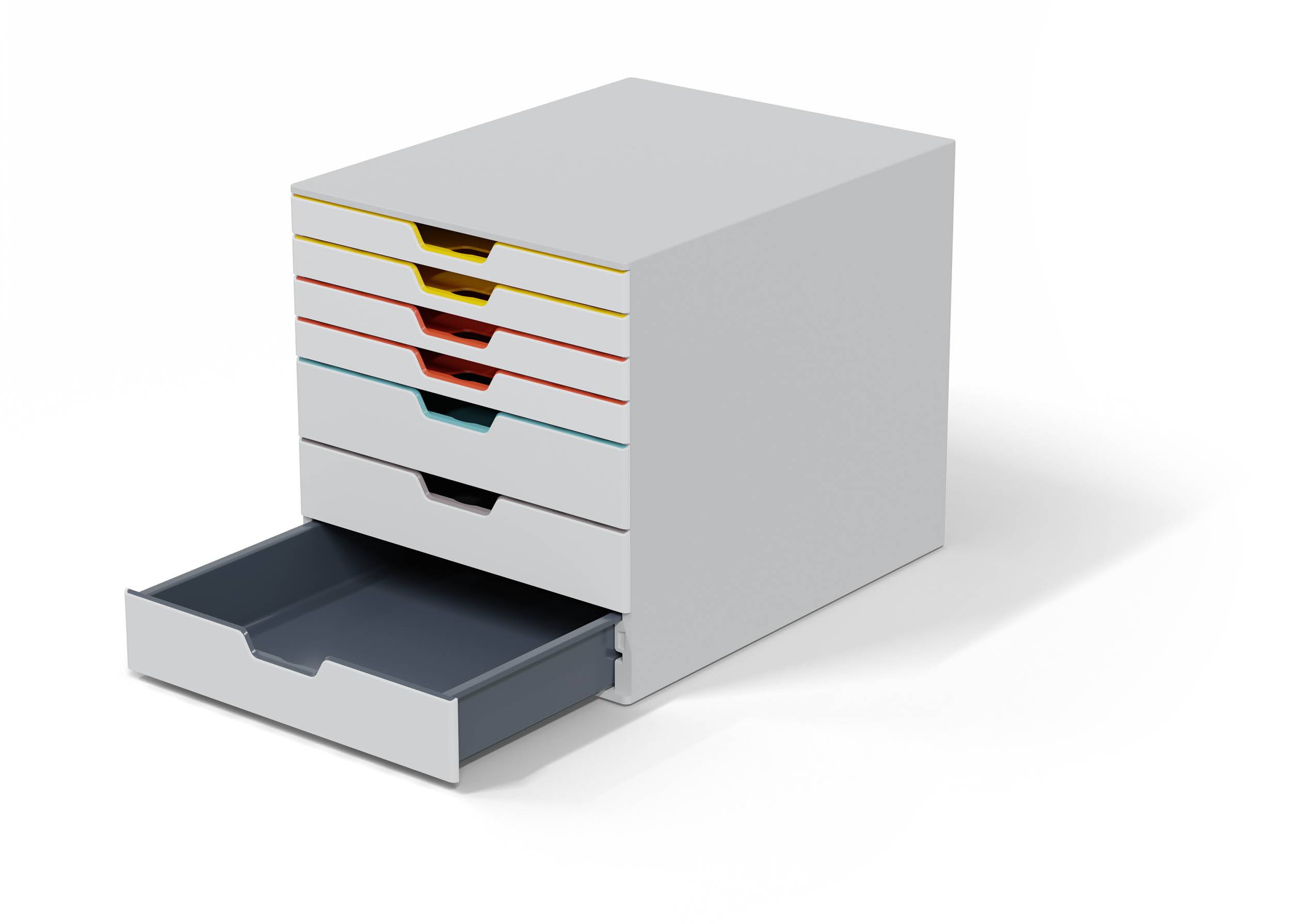 DURABLE Schubladenbox VARICOLOR Mix 7 Fächer mehrfb Multimedia-Technik PapierBüroSchreibwar