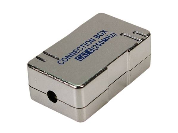 Logilink CAT 6 FTP Junction box., metallized Kabel Patchkabel RJ45 Cat.6
