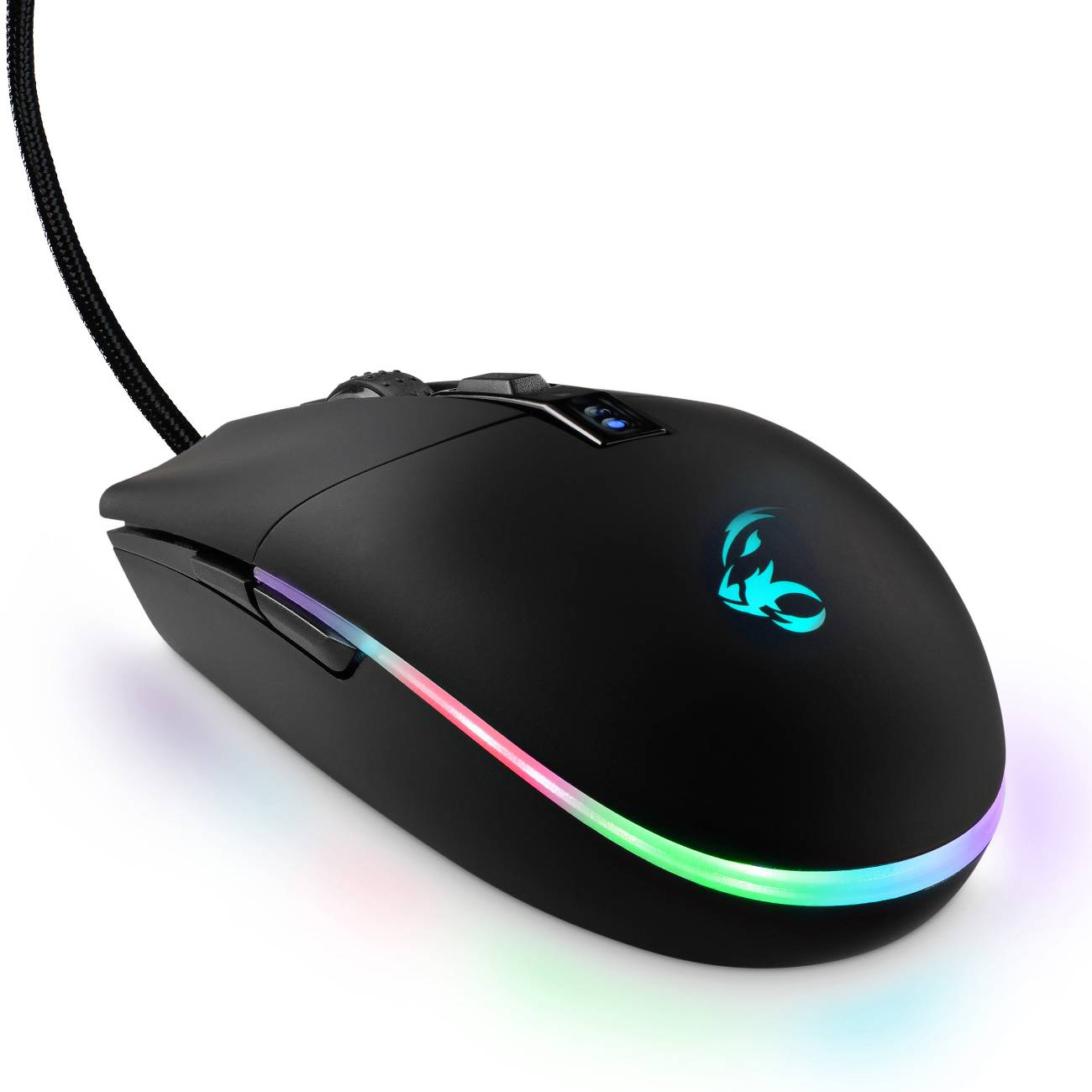 MediaRange Gaming-Maus 6-Tasten bis 4000dpi LED Beleuchtung Eingabe / Ausgabe Mäuse & Tastaturen