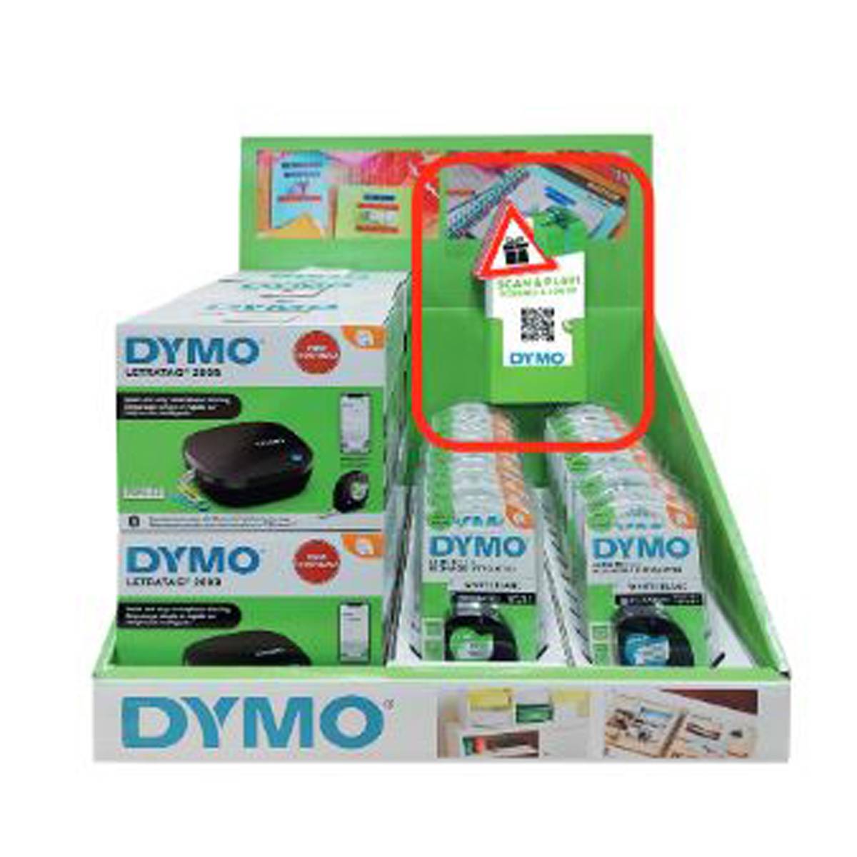 DYMO LT-200B kleines Display mit 6 Geräten + 20 Bänder Multimedia-Technik Etikettendrucker