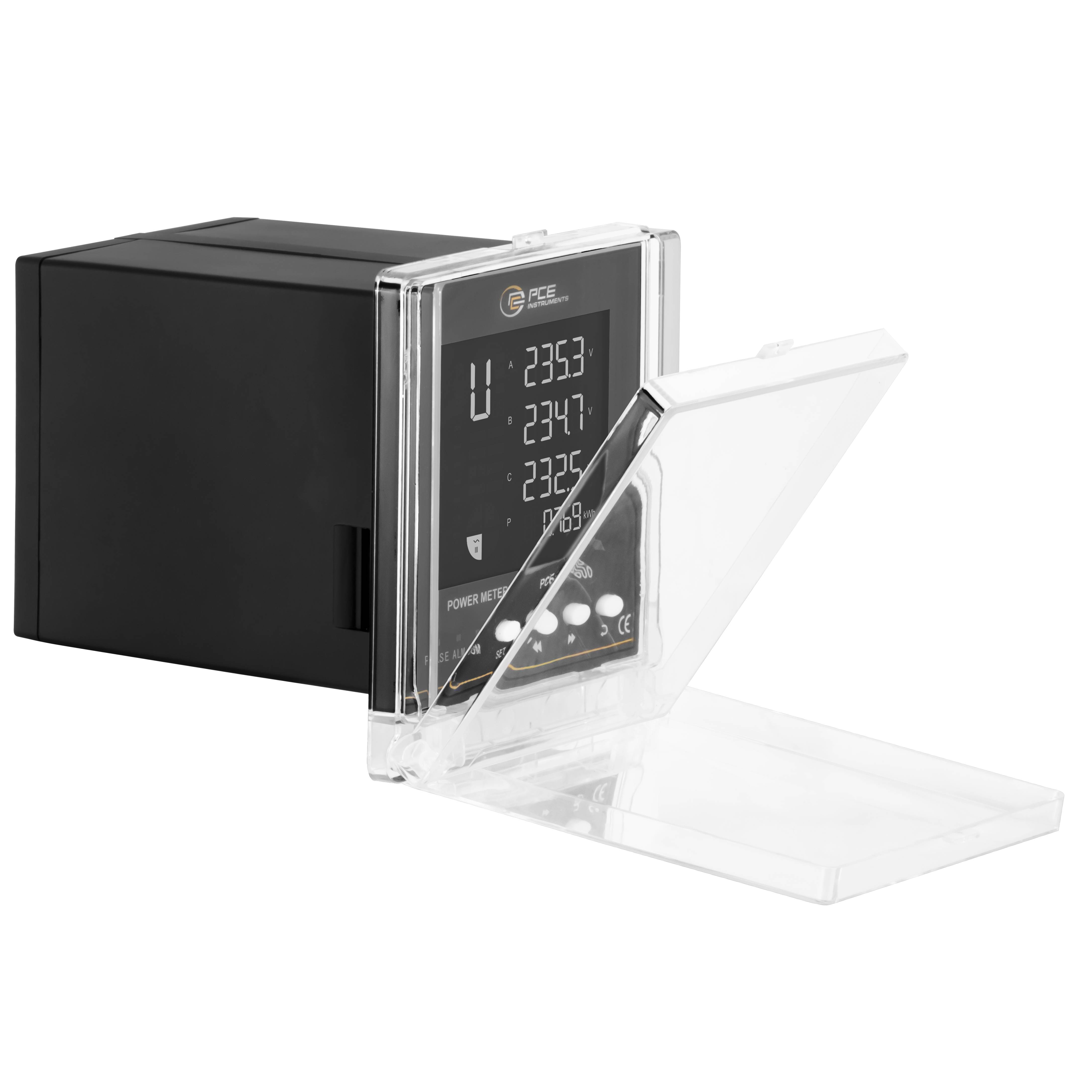 PCE Instruments Leistungsmesser PCE-PA 5500 Wechselspannung 30...264 V |Genauigkeitsklasse 0,5 |Energiezähler |RS485