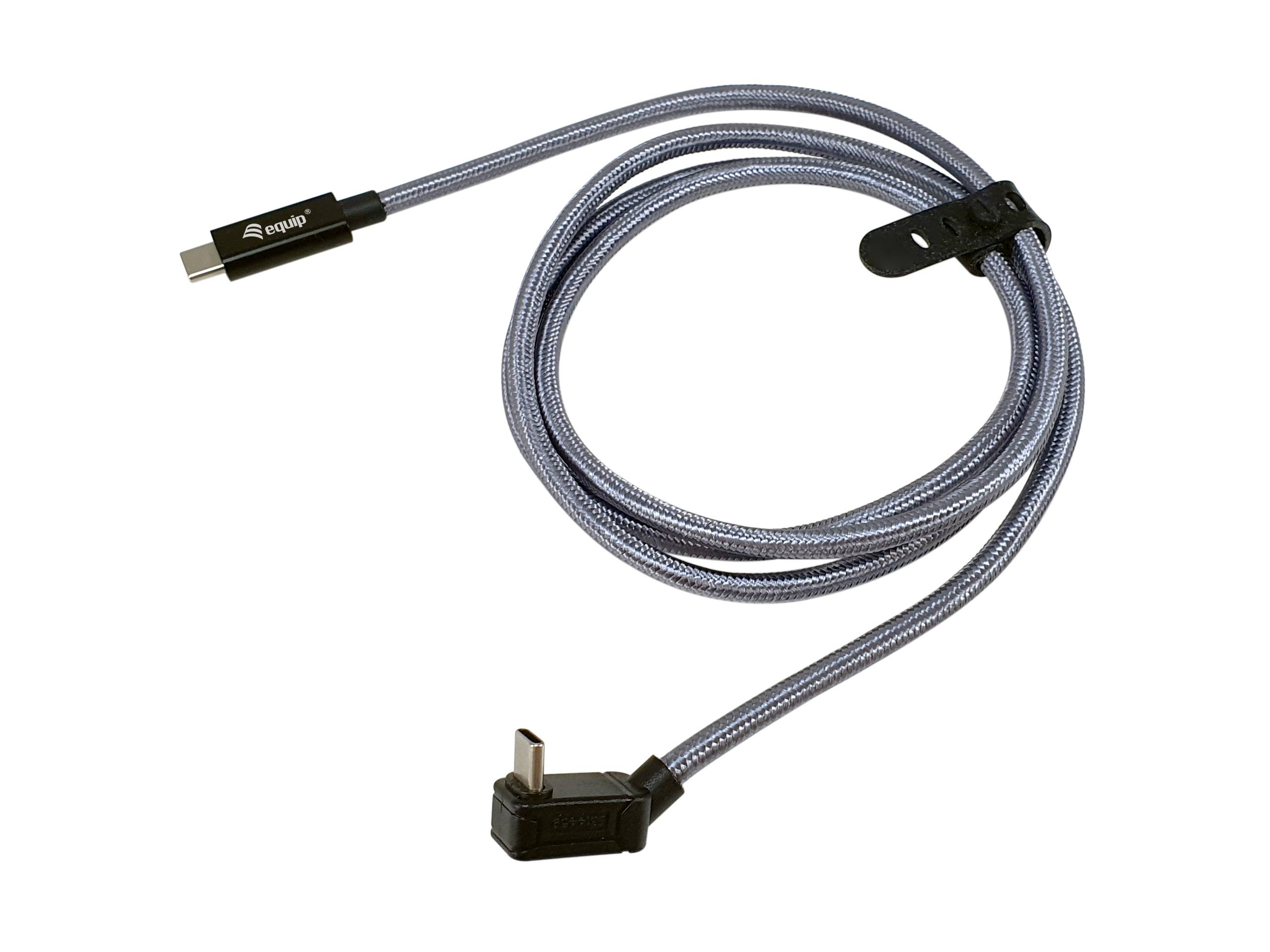 Equip Kabel USB-C3.2->C Gen2x2 PD240W St/St 3.00m schwarz
