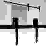 Schiebetürsystem Bodenführungsrolle Laufschiene Schiebetürbeschlag—Arrow—200cm