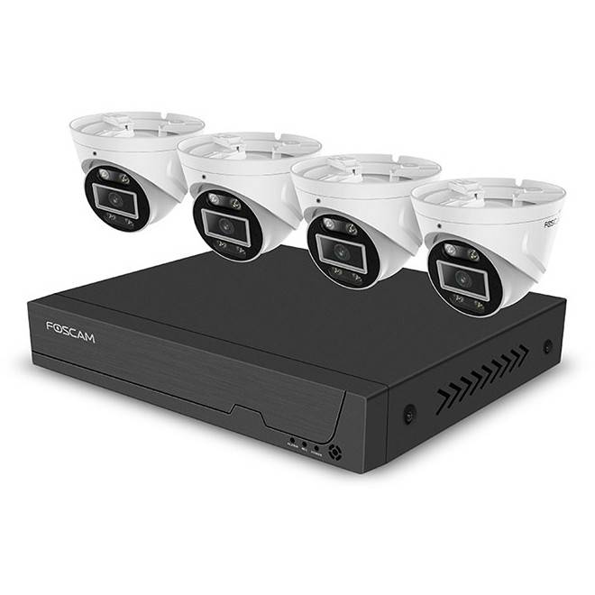 Foscam FNA108E-T4-2T video surveillance kit Netzwerk Netzwerkkameras