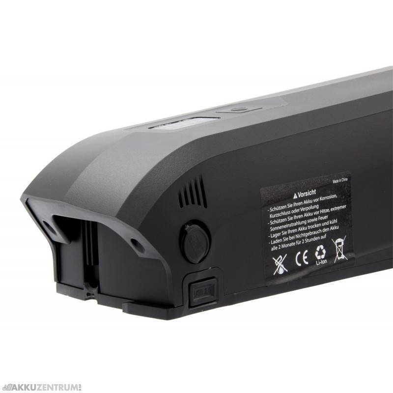 E-Bike Akku Maratron DownTube-Set "Hailong-B" – 3,6V / 10,4Ah - Rahmen (DownTube)