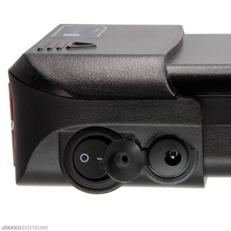 E-Bike Akku Maratron Gepäckträgerakku mit Rücklicht – 36V / 14Ah - Gepäckträger