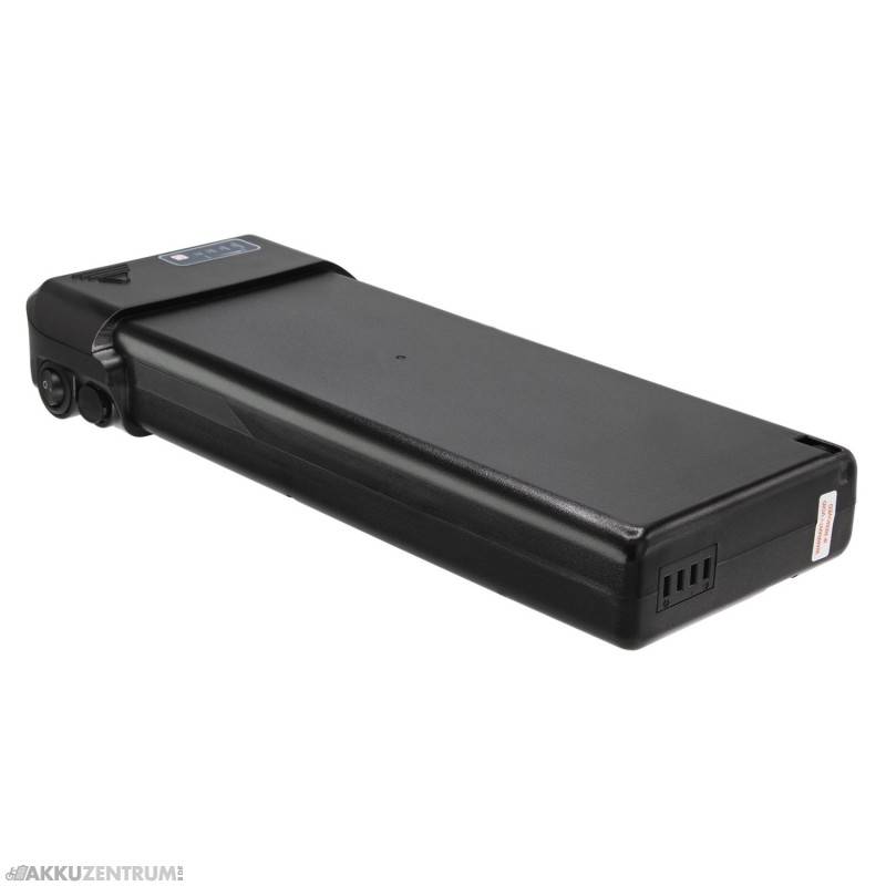 E-Bike Akku Maratron Gepäckträgerakku mit Rücklicht – 36V / 14Ah - Gepäckträger