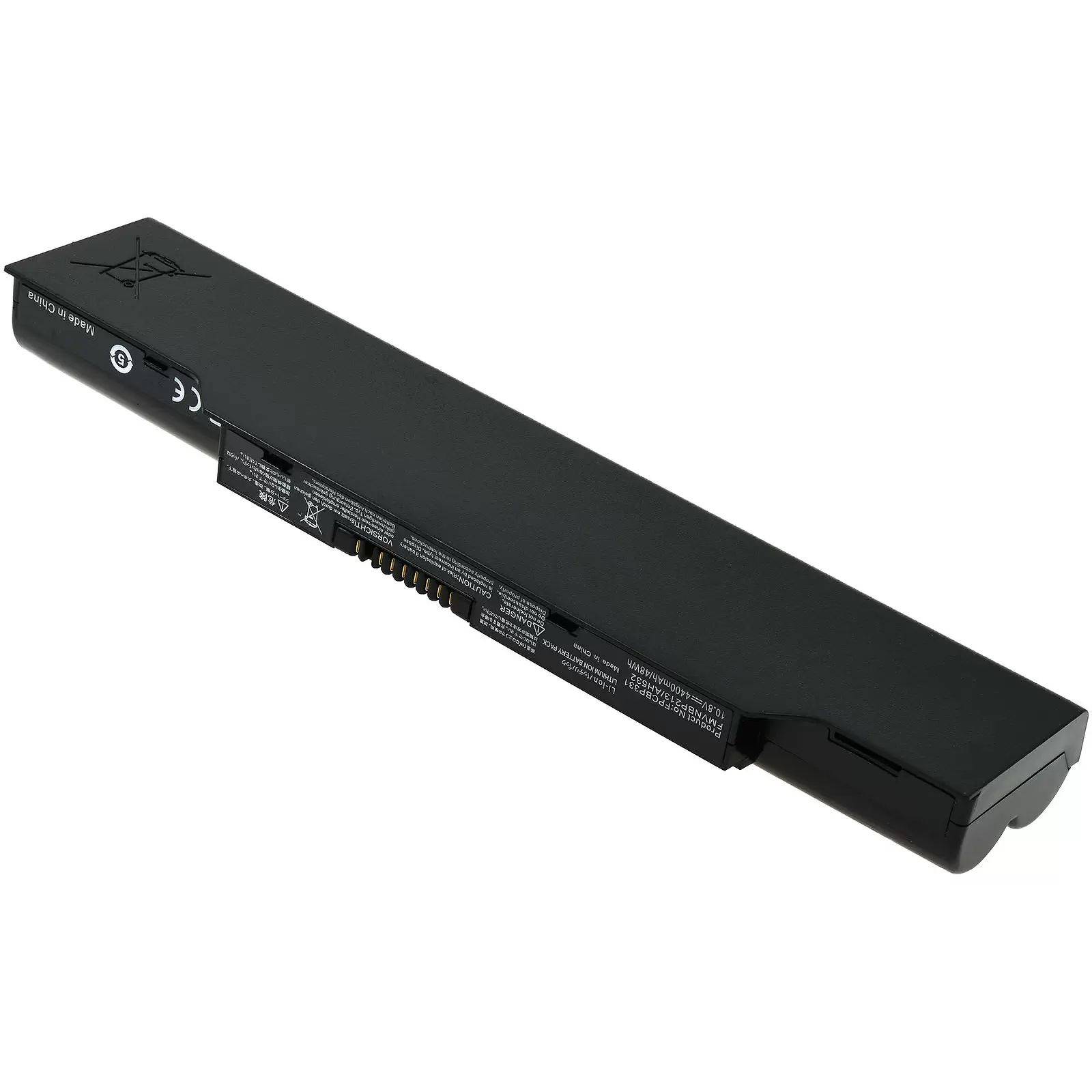 Standardakku für Fujitsu LifeBook A532 / Typ FPCBP331 - 10,8V - 4400 mAh