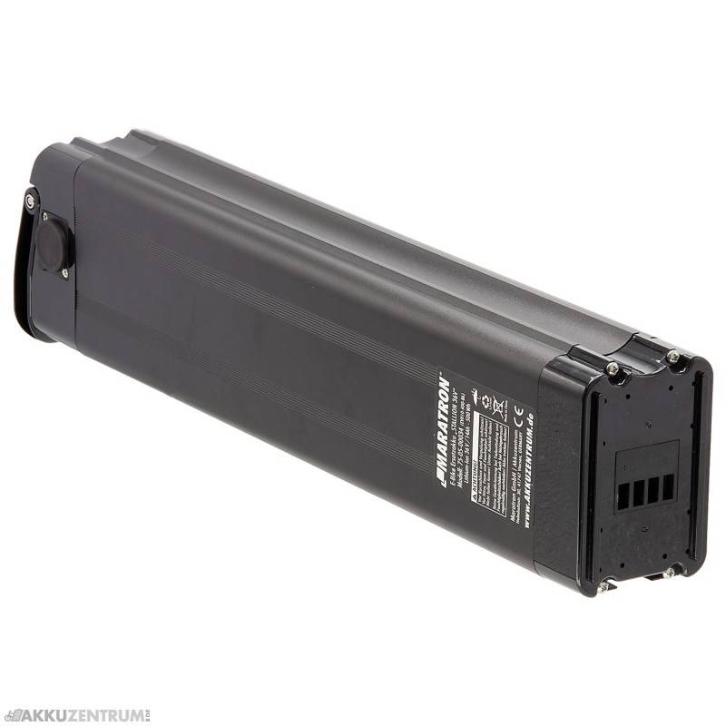 E-Bike Akku Maratron Ersatz-Akku für Fatbikes von eStallion und Varaneo 36V 14Ah (500Wh) - SilverFish 50cm - Sattelrohr