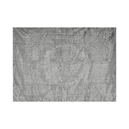 Almina Extra Weiche Wolldecke 160x220 cm 100% PES mit Blumen Muster Waschmaschinengeeignet Grau Almina Extra Weiche Wolldecke 160x220 cm 100% PES mit Blumen Muster Waschmaschinengeeignet Grau