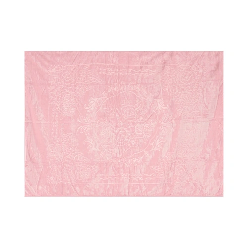 Almina Extra Weiche Wolldecke 160x220 cm 100% PES mit Blumen Muster Waschmaschinengeeignet Rosa Almina Extra Weiche Wolldecke 160x220 cm 100% PES mit Blumen Muster Waschmaschinengeeignet Rosa