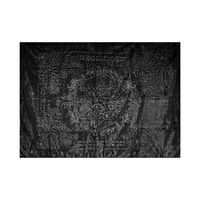 Almina Extra Weiche Wolldecke 160x220 cm 100% PES mit Blumen Muster Waschmaschinengeeignet Schwarz Almina Extra Weiche Wolldecke 160x220 cm 100% PES mit Blumen Muster Waschmaschinengeeignet Schwarz