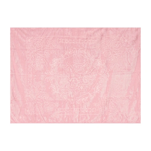 Almina Extra Weiche Wolldecke 200x240 cm 100% PES mit Blumen Muster Waschmaschinengeeinet Rosa Almina Extra Weiche Wolldecke 200x240 cm 100% PES mit Blumen Muster Waschmaschinengeeinet Rosa