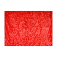 Almina Extra Weiche Wolldecke 200x240 cm 100% PES mit Blumen Muster Waschmaschinengeeinet Rot Almina Extra Weiche Wolldecke 200x240 cm 100% PES mit Blumen Muster Waschmaschinengeeinet Rot