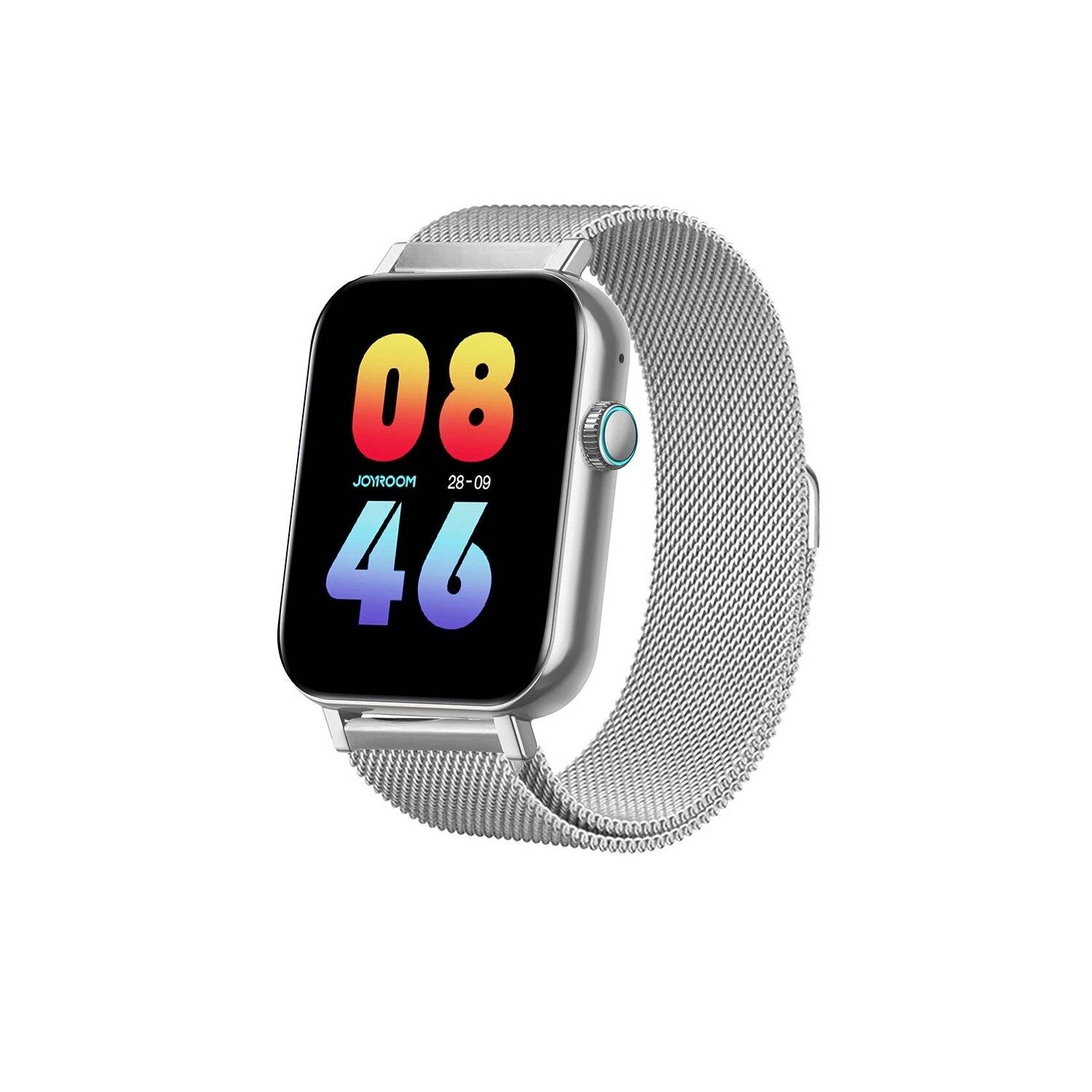 Joyroom JR-FT5 IP68 Smartwatch mit Anrufannahmefunktion – Silber Touchscreen, HD-Qualität