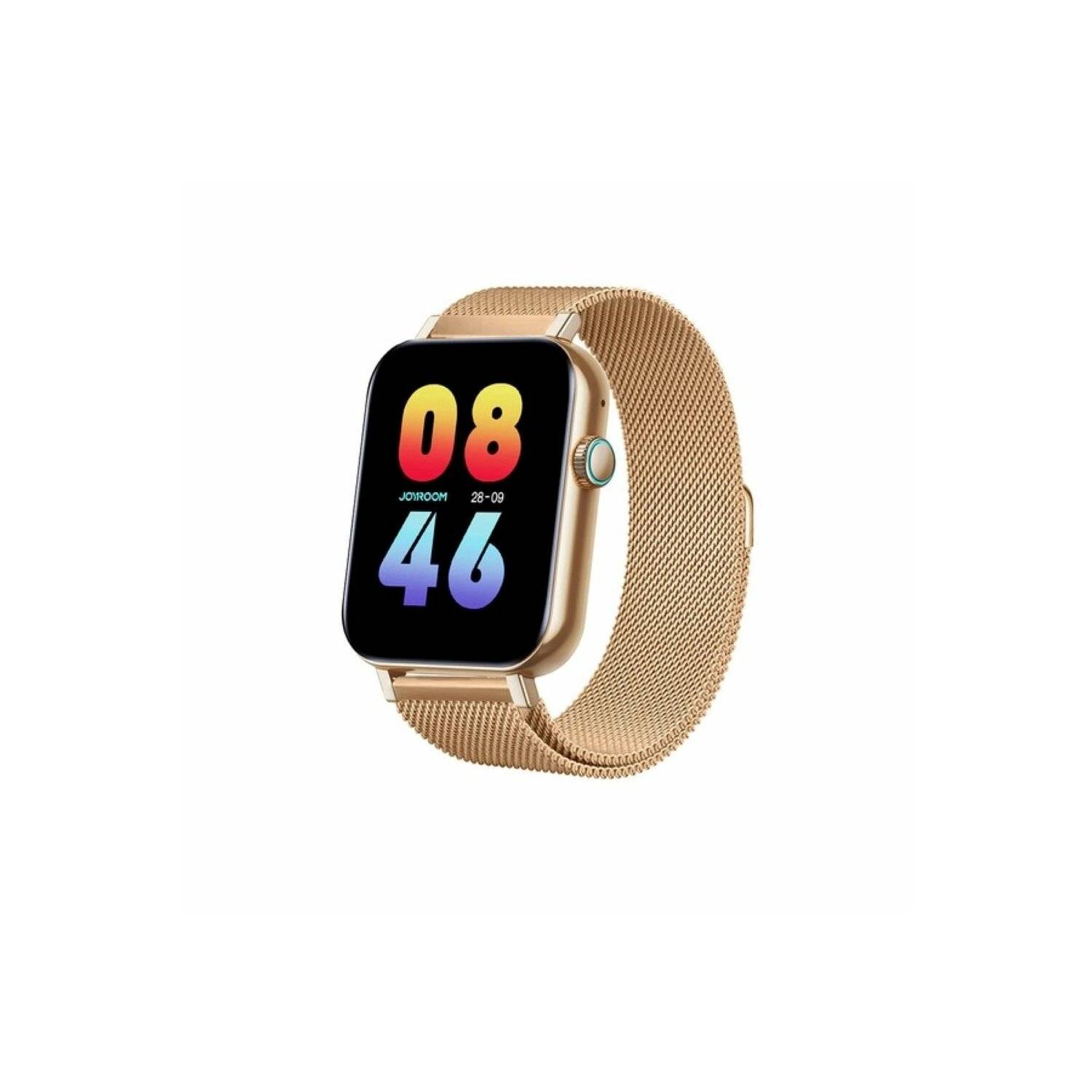 Joyroom JR-FT5 IP68 Smartwatch mit Anrufannahmefunktion und Touchscreen – Gold