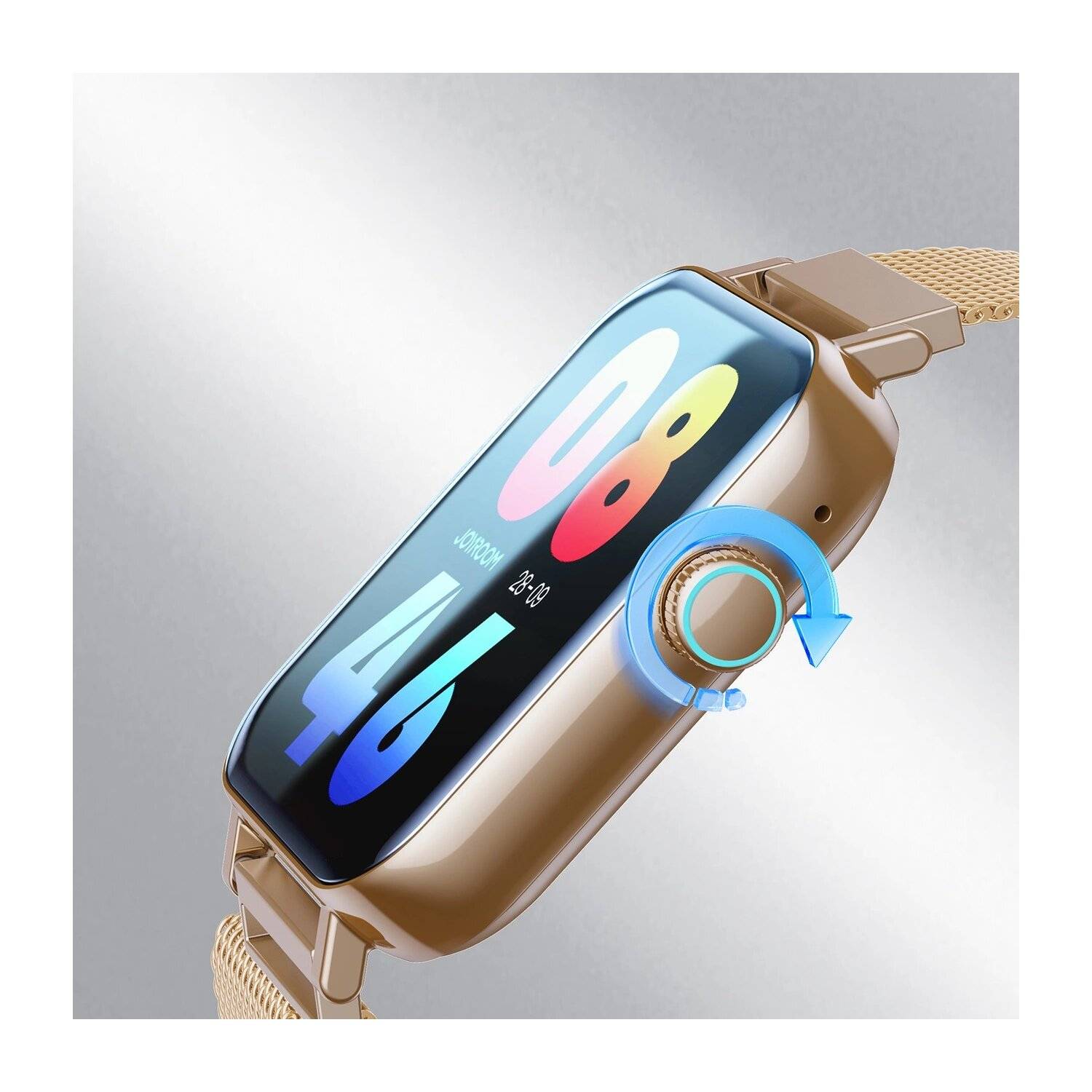 Joyroom JR-FT5 IP68 Smartwatch mit Anrufannahmefunktion und Touchscreen – Gold