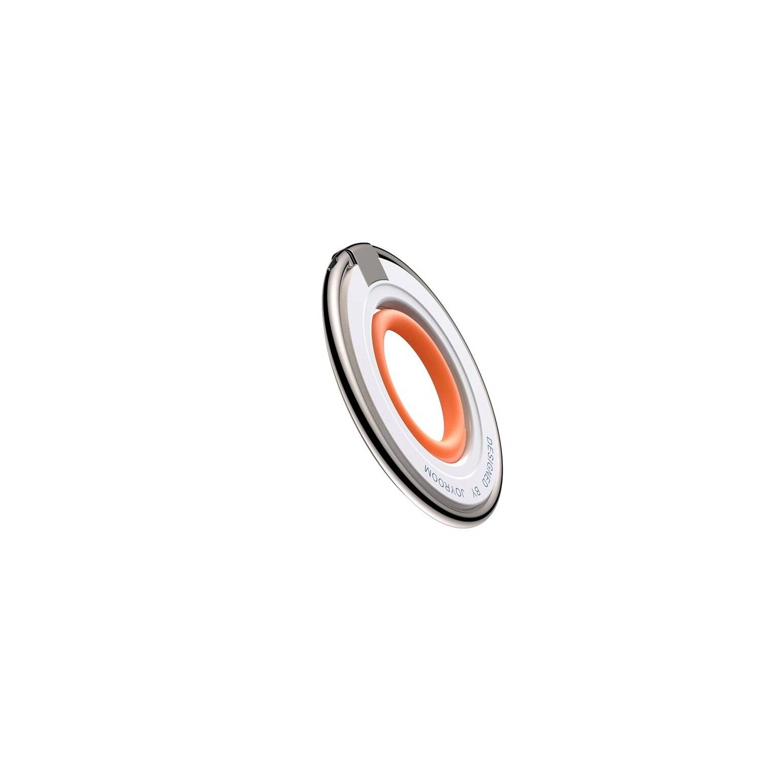 Joyroom JR-ZS383 MagSafe magnetischer Telefonhalter - Ringhalter Weiß-Orange