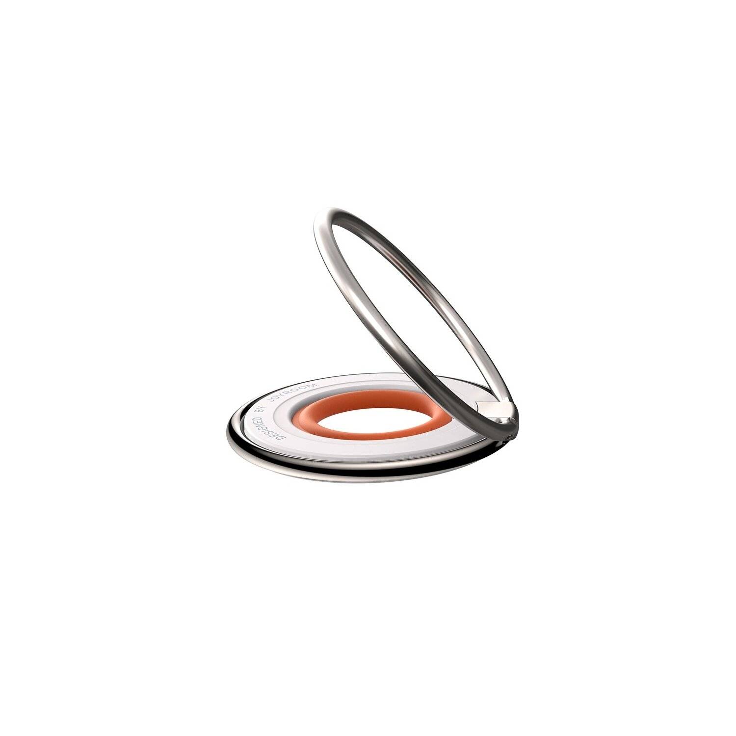 Joyroom JR-ZS383 MagSafe magnetischer Telefonhalter - Ringhalter Weiß-Orange