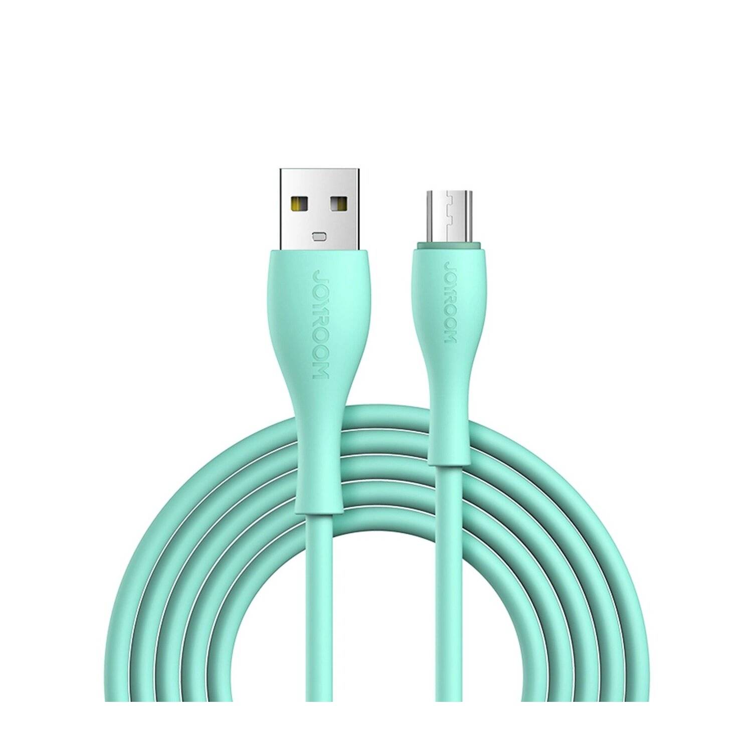 USB Ladekabel - Micro-USB-Kabel Joyroom S-2030M8 3A 2m - Grün