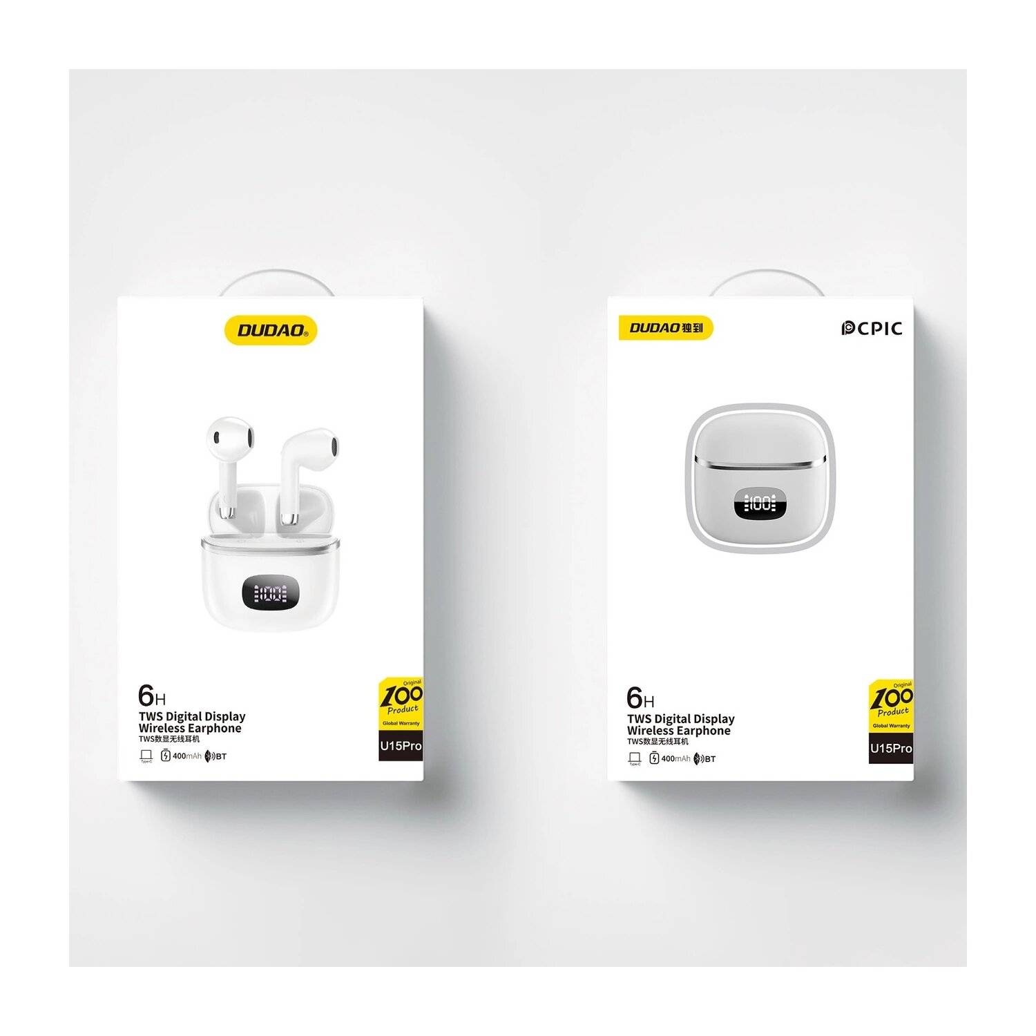 IN-Ear-Kopfhörer Dudao U15Pro TWS kabellose Kopfhörer Weiß