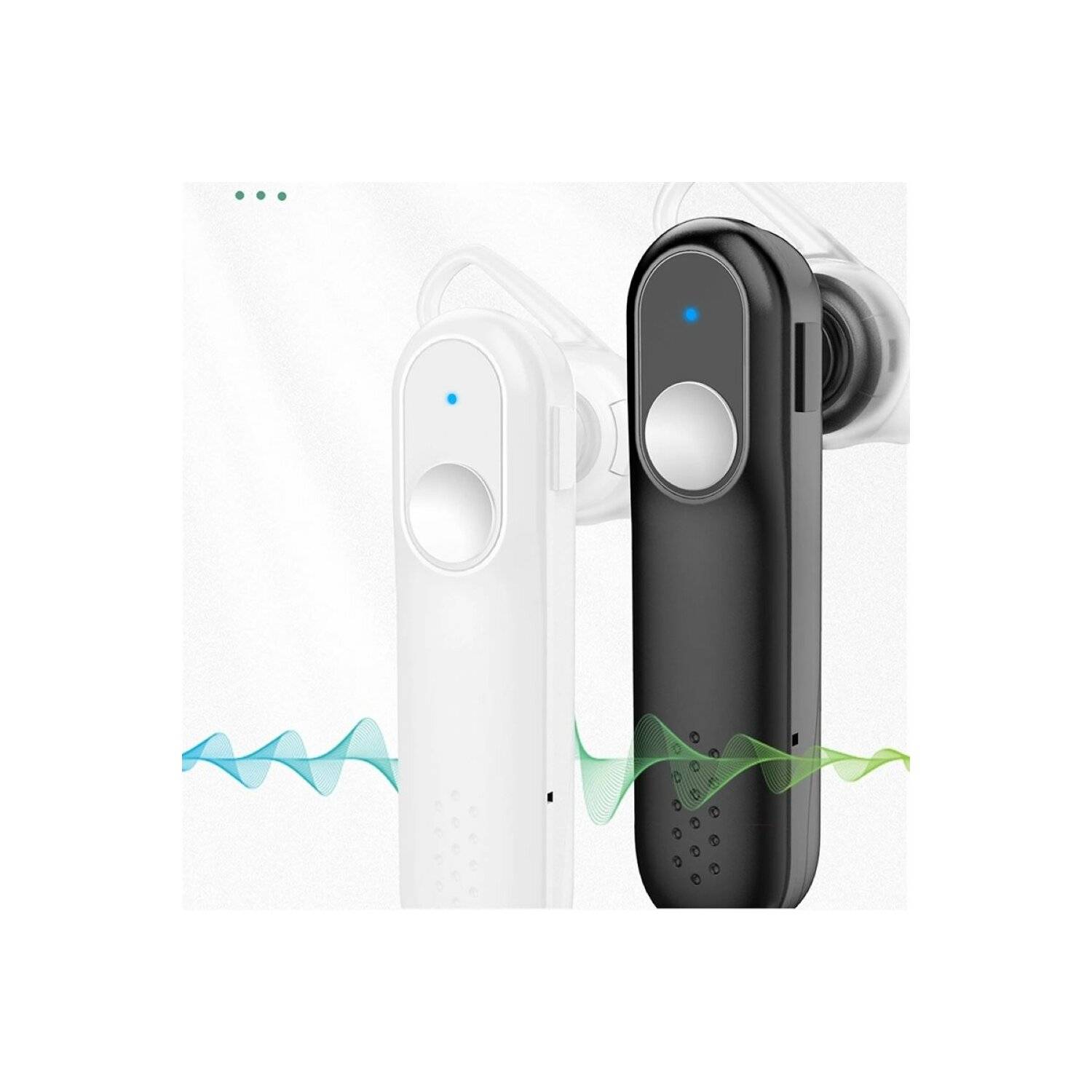 Business BT Kopfhörer - Dudao Headset Wireless Bluetooth 5.0 Kopfhörer für Auto Schwarz (U7S schwarz)