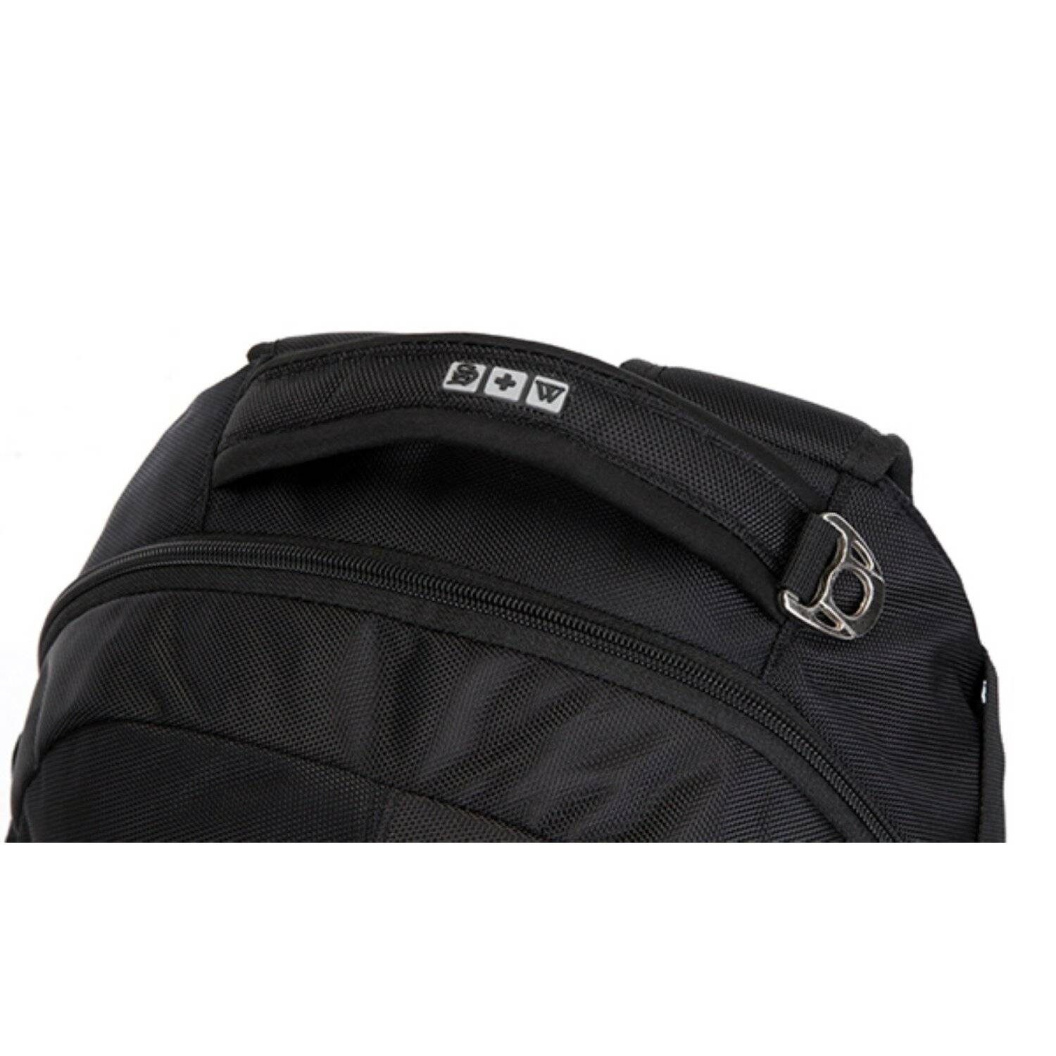 Reisetasche Rucksack mit 3 Fächern mit Notebook Seperator + 2 Seitentaschen Blau