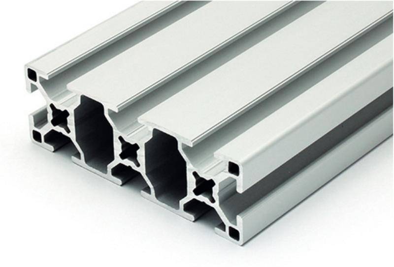 Aluminiumprofil 30x90L B-Typ Nut 8 (leicht), silber eloxiert. Aluminium Profil 30x90 Alu Profile 30 x 90 Montage- Systemprofil 1980mm