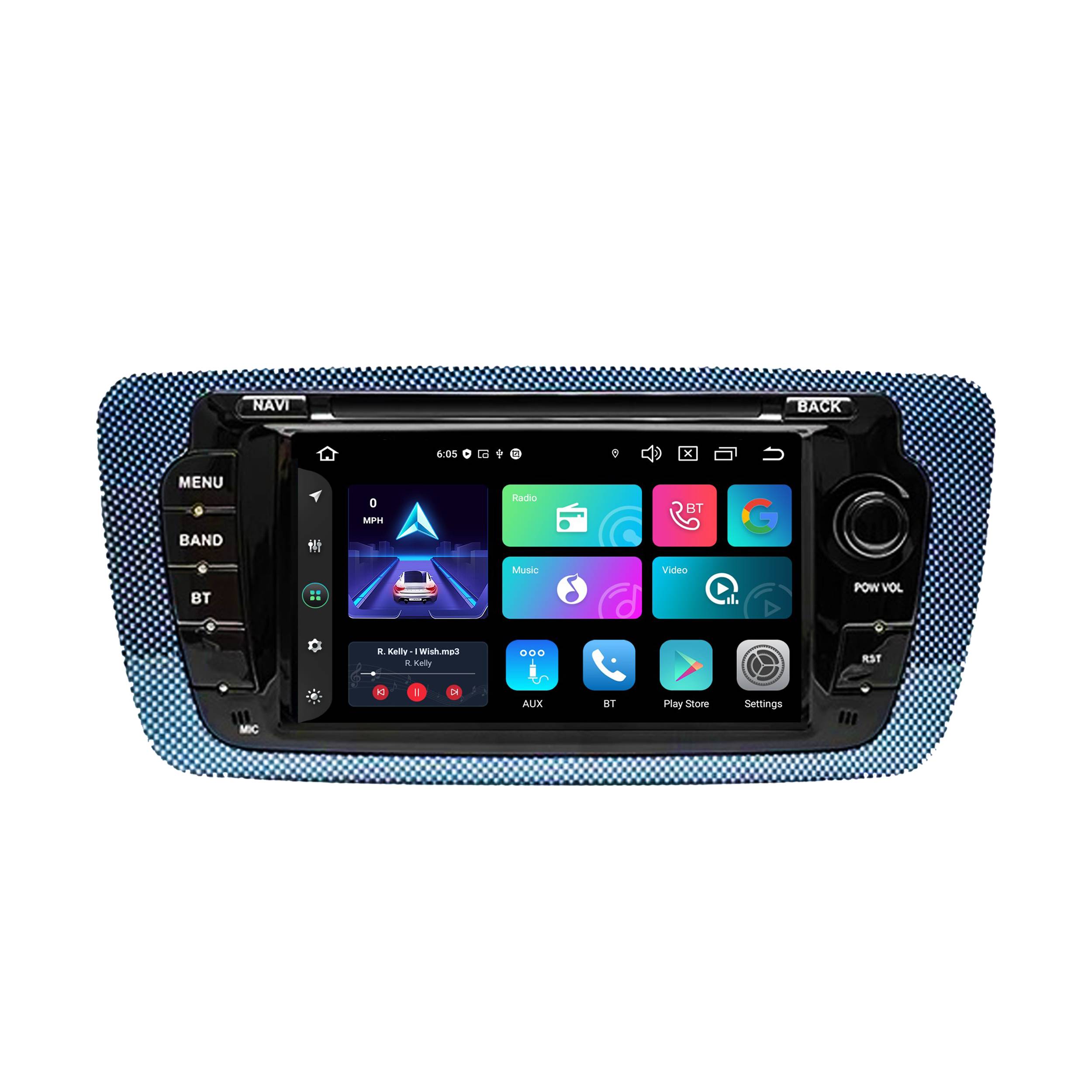 Für Seat Ibiza IV 6J 6P 7" Touchscreen Android Autoradio GPS Navigation CarPlay