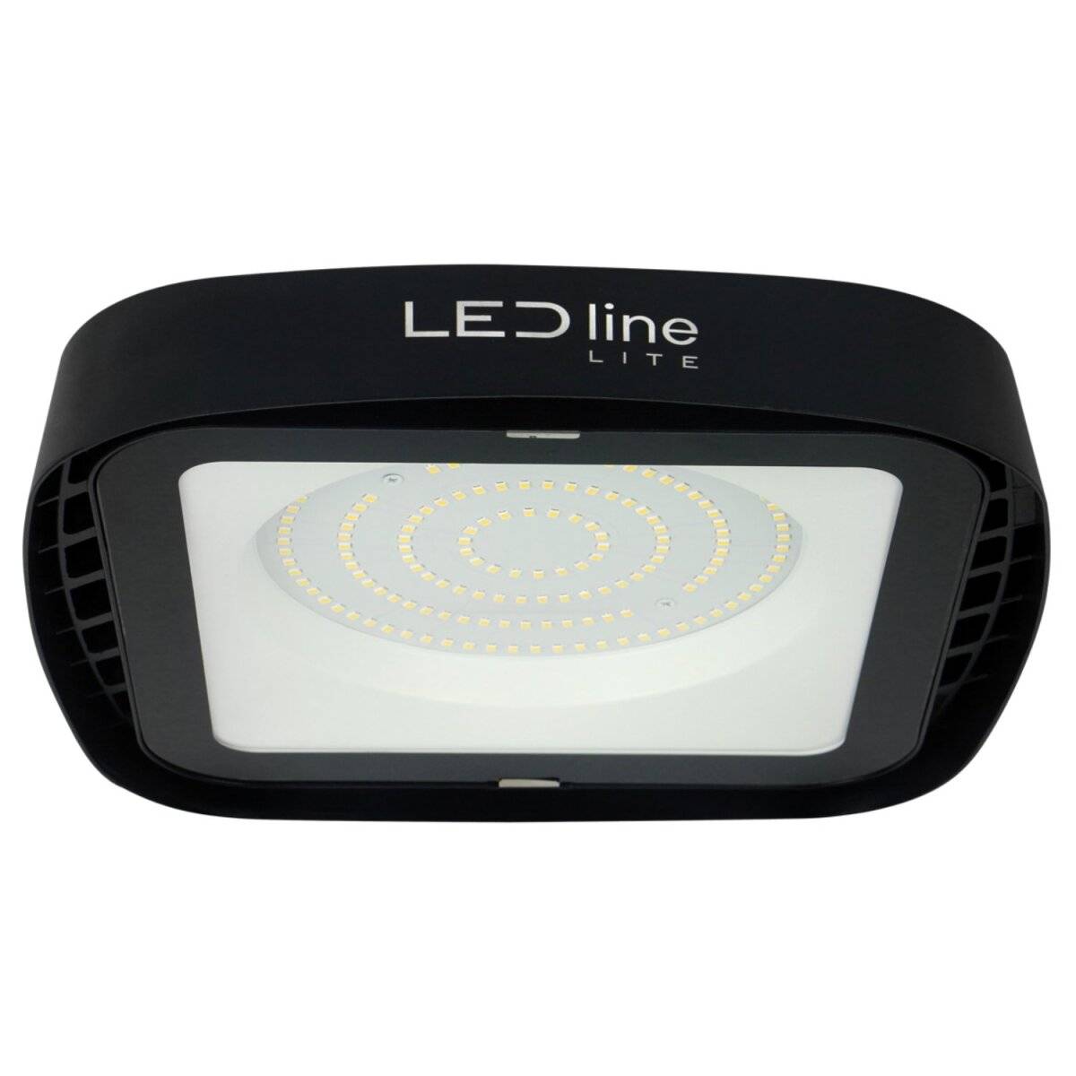 LED line LITE HighBay Hallenleuchte 150W | IP65 Schutzart | 4000K Neutralweißem Licht | 15000lm, 27,3 x 27,3 x 6 cm