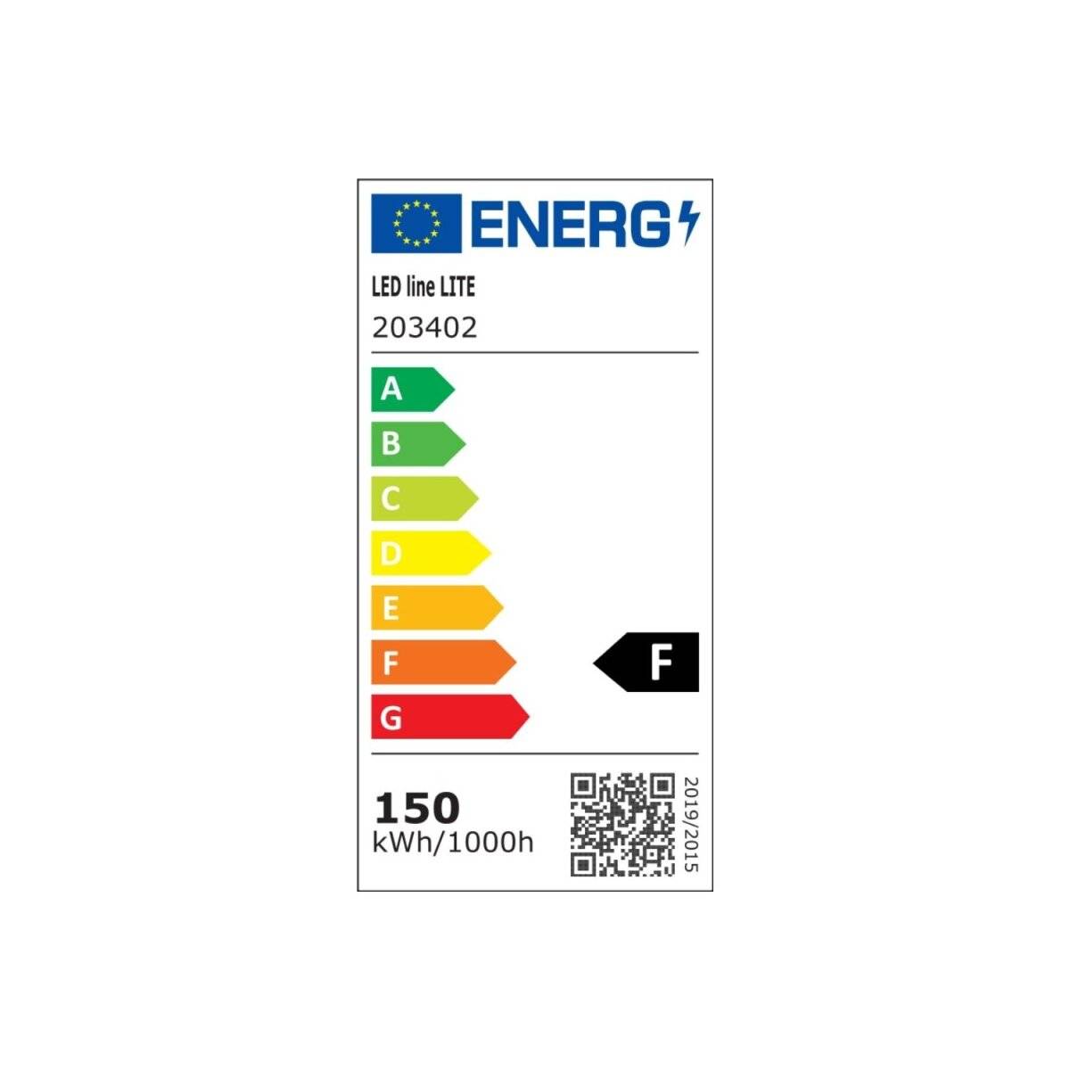 LED line LITE HighBay Hallenleuchte 150W | IP65 Schutzart | 4000K Neutralweißem Licht | 15000lm, 27,3 x 27,3 x 6 cm