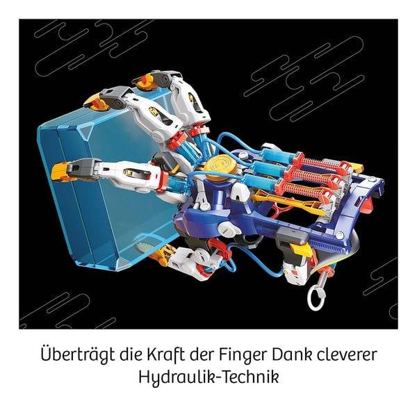 KOSMOS 620844 - Cyborg-Hand, Deine XXL-Hydraulik-Hand, mint, Experimentierkasten