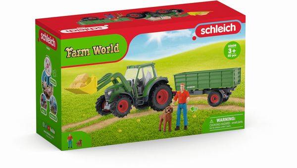 Schleich Farm World 42608 - Traktor mit Anhänger