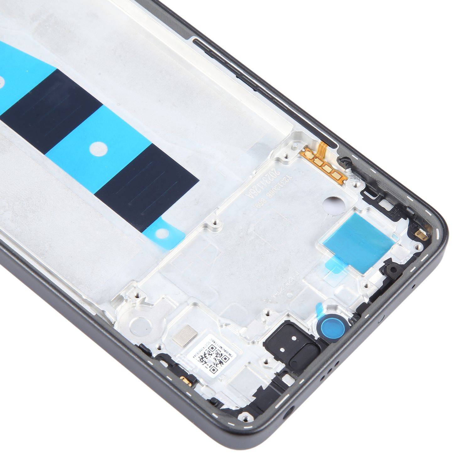 Für Xiaomi Redmi Note 13 4G Display Rahmen Frame Bezel Plate Ersatzteil Reparatur Schwarz