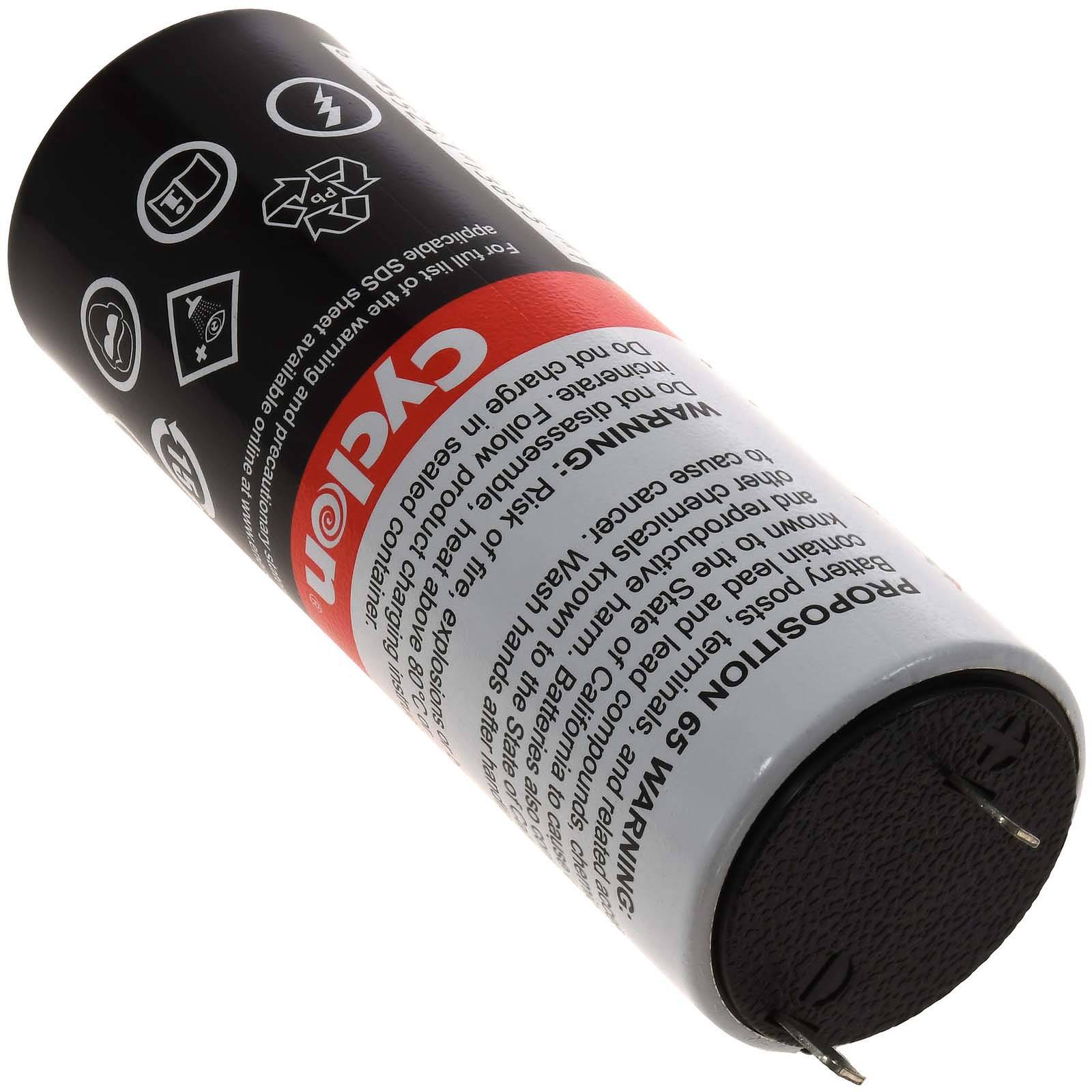 Enersys / Hawker Bleiakku, Blei-Zelle DT Cyclon 0860-0004 2V 4,5Ah, 2V, Lead-Acid