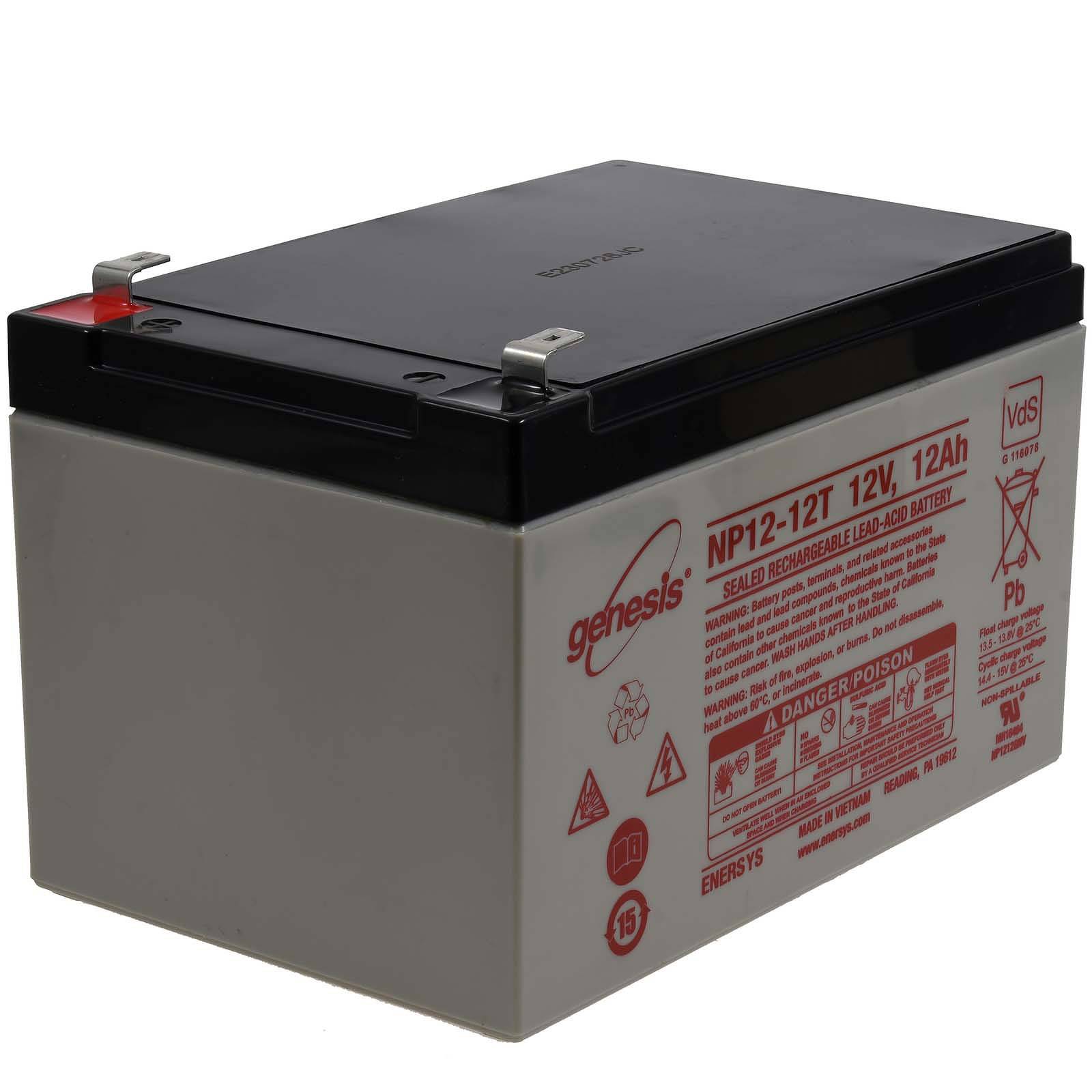 Enersys Hawker AGM Genesis Bleiakku NP12-12WT 12V 12Ah, 12V, Lead-Acid