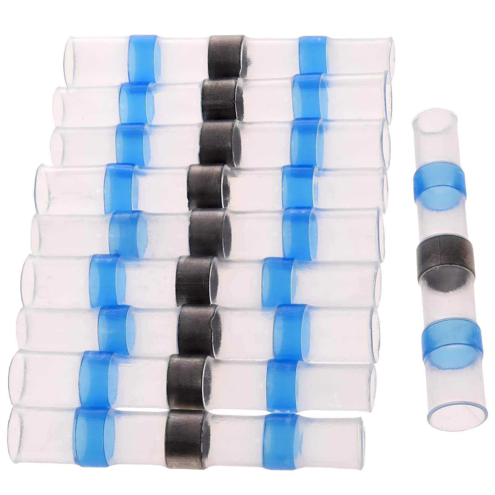 Powery 10x Reparatur Kabelverbinder, Stoßverbinder, Quetschverbinder Heat Shrink wasserdicht