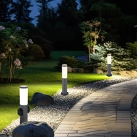 Stehlampe Außenleuchte mit Steckdose Edelstahl Sockellampe Gartenlampe Wegeleuchte, anthrazit, E27 Fassung, DxH 12,7x45 cm, 3er Set Stehlampe Außenleuchte mit Steckdose Edelstahl Sockellampe Gartenlampe Wegeleuchte, anthrazit, E27 Fassung, DxH 12,7x45 cm, 3er Set
