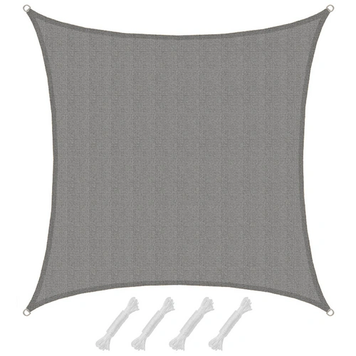 UV Sonnensegel Wasserdurchlässig 6x6 - Viereckig - Sonnenschutz Garten Terrasse UV Sonnensegel Wasserdurchlässig 6x6 - Viereckig - Sonnenschutz Garten Terrasse