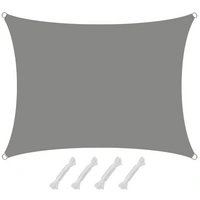 UV Sonnensegel Wasserdicht 1,5 x 2m - Rechteckig - Sonnenschutz Garten Terrasse UV Sonnensegel Wasserdicht 1,5 x 2m - Rechteckig - Sonnenschutz Garten Terrasse