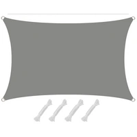 UV Sonnensegel Wasserdicht 1 x 2m - Rechteckig - Sonnenschutz Garten Terrasse UV Sonnensegel Wasserdicht 1 x 2m - Rechteckig - Sonnenschutz Garten Terrasse