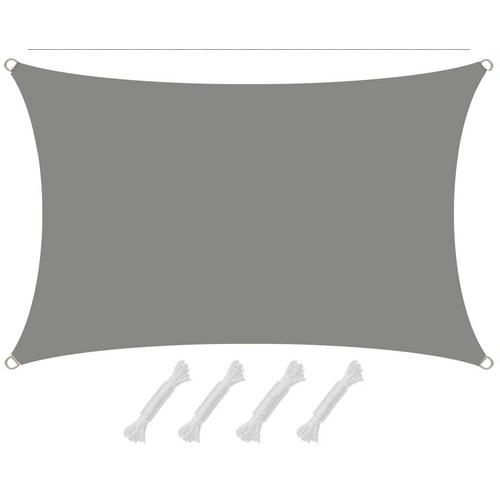 UV Sonnensegel Wasserdicht 1 x 2m - Rechteckig - Sonnenschutz Garten Terrasse UV Sonnensegel Wasserdicht 1 x 2m - Rechteckig - Sonnenschutz Garten Terrasse