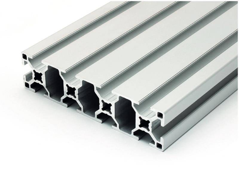 Aluminiumprofil 30x120L B-Typ Nut 8 (leicht), silber eloxiert. Aluminium Profil 30x120 Alu Profil 30 x 120 Montage- Systemprofil 1700mm
