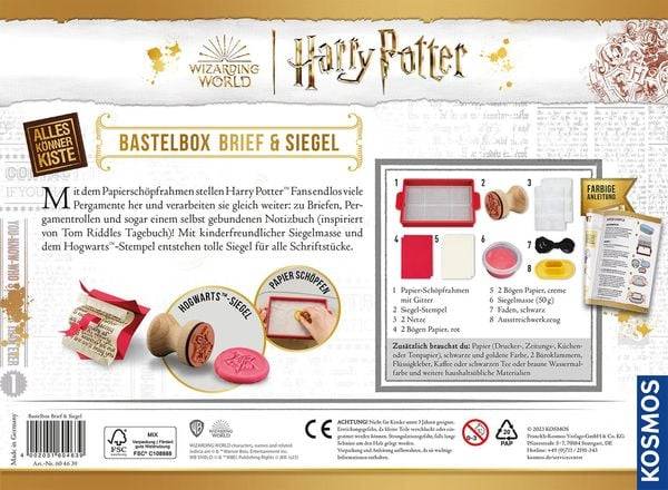 KOSMOS - AllesKönnerKiste - Harry Potter - Brief und Siegel
