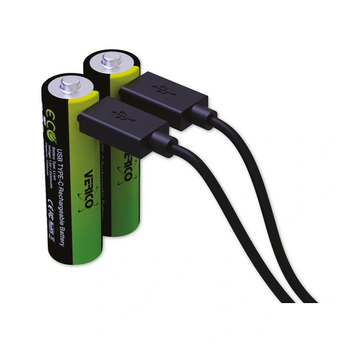 VERICO LiIon-Akku Loop Energy AA, mit USB-C Buchse, 2er Pack VERICO LiIon-Akku Loop Energy AA, mit USB-C Buchse, 2er Pack